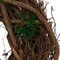 13" Green and Brown Moss Twig Wreath Artificial Rustic Spring Decoration